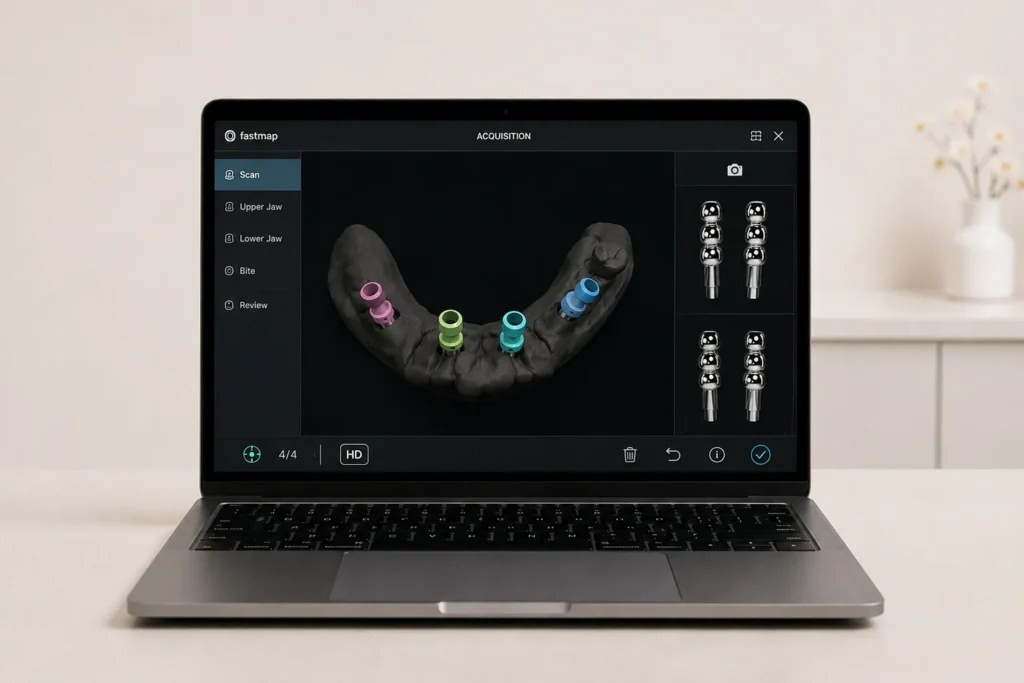 Photogrammétrie utilisée en dentisterie numérique